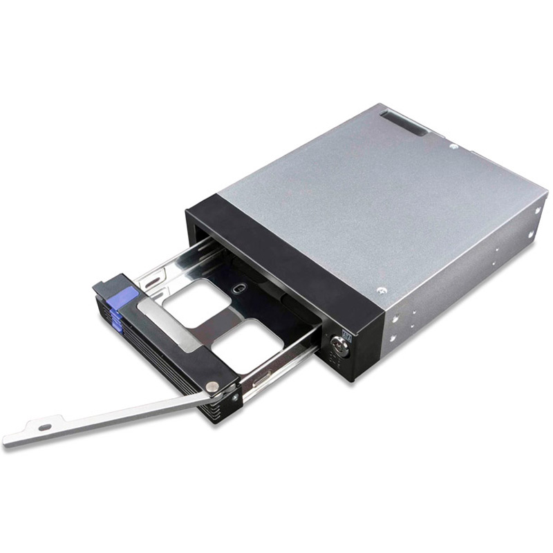 Caja Rack Icy Dock DataCage Basic MB876SK-B Extraible SATA 3.5 pulgadas 6Gbps Aluminio