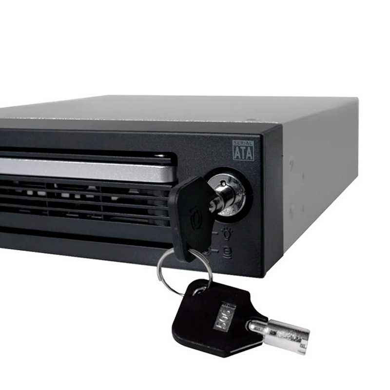 Caja Rack Icy Dock DataCage Basic MB876SK-B Extraible SATA 3.5 pulgadas 6Gbps Aluminio