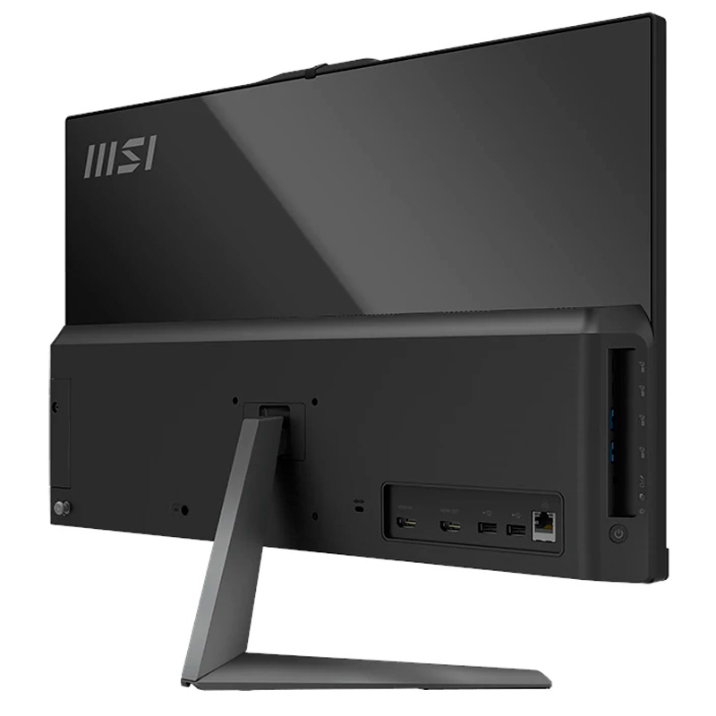 PC Todo En Uno MSI Modern AM242 12M-1897XEU i5-1235U 8GB 512GB 24 pulgadas FreeDOS Negro