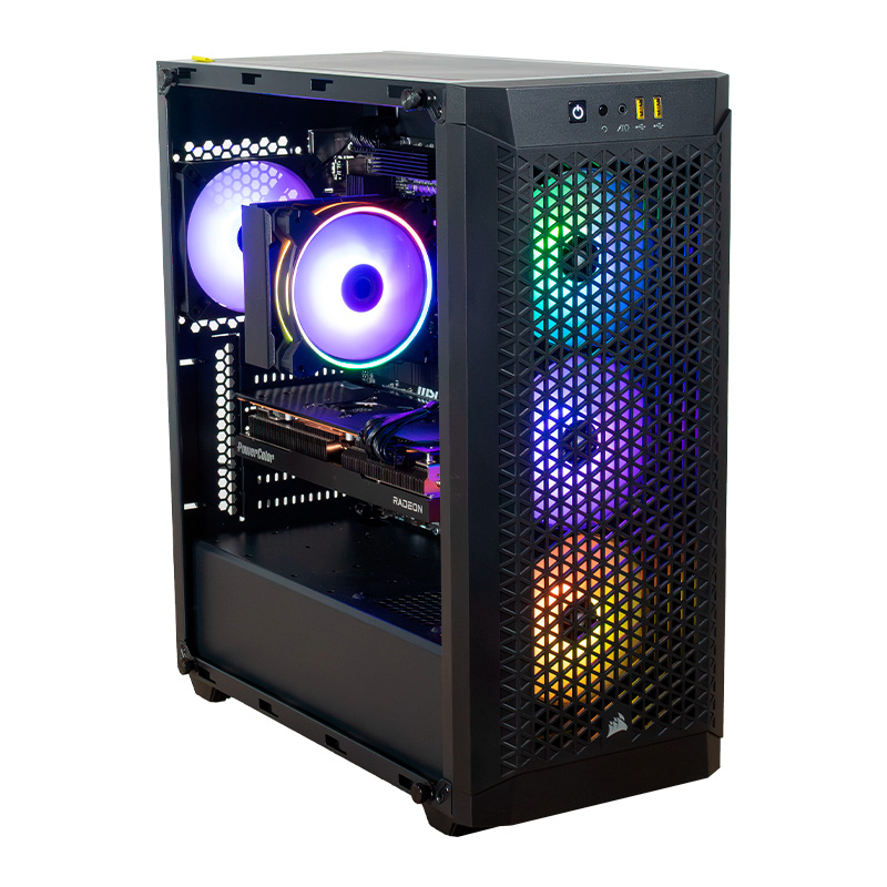 COOLPC Gamer Nova I - Ryzen 7 5700X / GeForce RTX 5060 8GB / 32GB DDR4 / SSD 1TB / W11