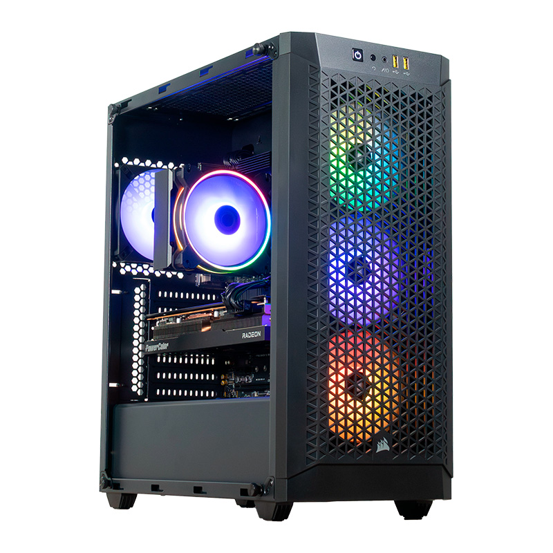 COOLPC Gamer Nova I - Ryzen 7 5700X / GeForce RTX 5060 8GB / 32GB DDR4 / SSD 1TB / W11