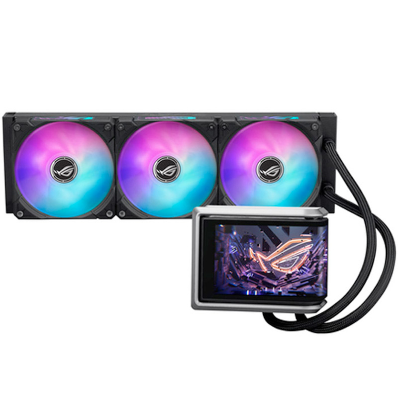Kit Refrigeración Líquida Asus ROG Ryuo IV 360 ARGB Pantalla AMOLED Negro