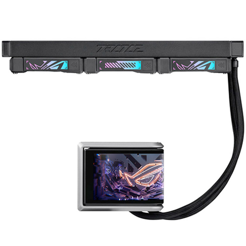 Kit Refrigeración Líquida Asus ROG Ryuo IV 360 ARGB Pantalla AMOLED Negro