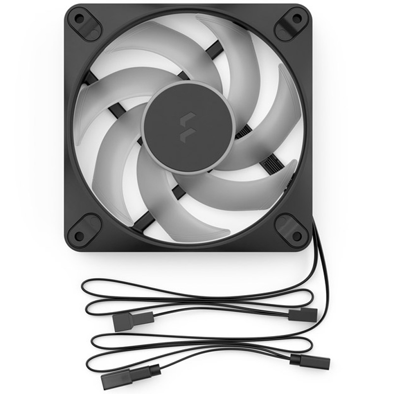 Ventilador Fractal Design Dynamic 3 RGB 120mm Negro