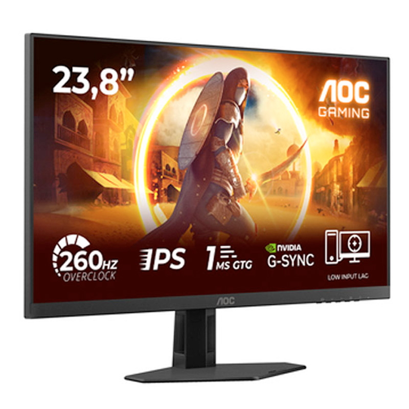 Monitor AOC Agon 24G4ZRE 24 pulgadas FHD IPS 260Hz OC 0.3ms HDR10 G-Sync