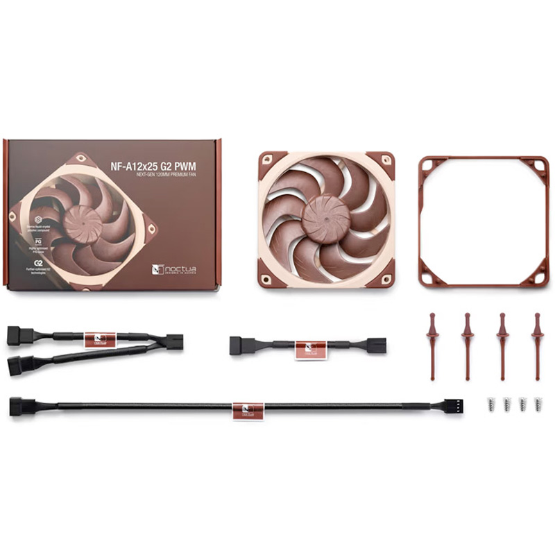 Ventilador Noctua NF-A12x25 G2 PWM 120mm