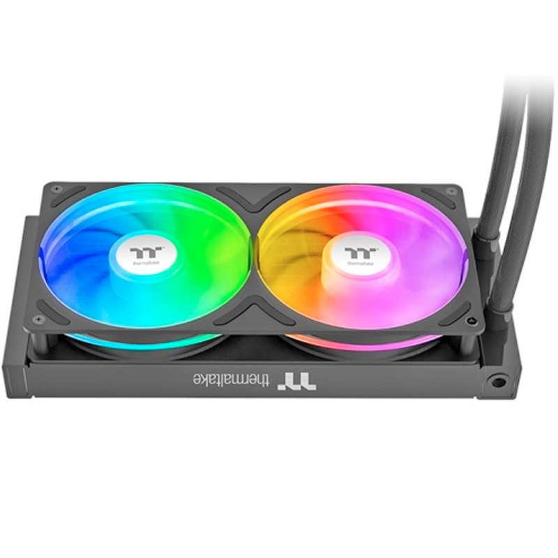 Kit Refrigeración Líquida Thermaltake TH240-S V3 ARGB Sync LCD 240 Negro