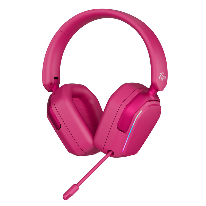 Auriculares Royal Kludge RKHG 101 Wireless Berry Red