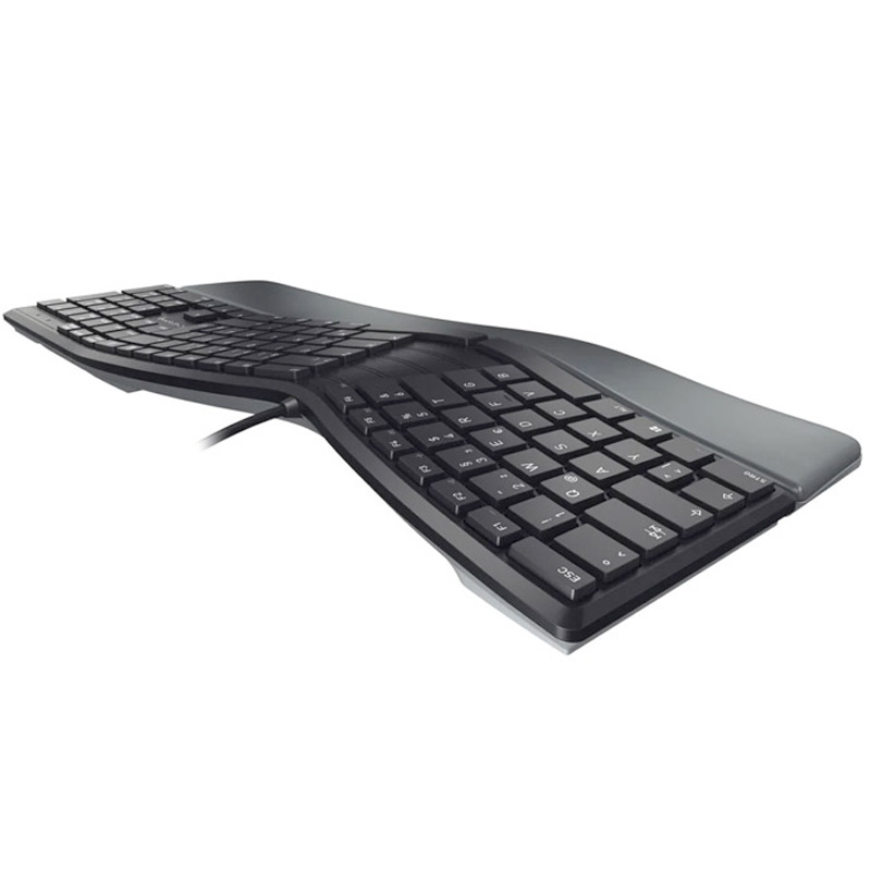 Teclado Cherry KC 4500 ERGO USB Negro Alemán