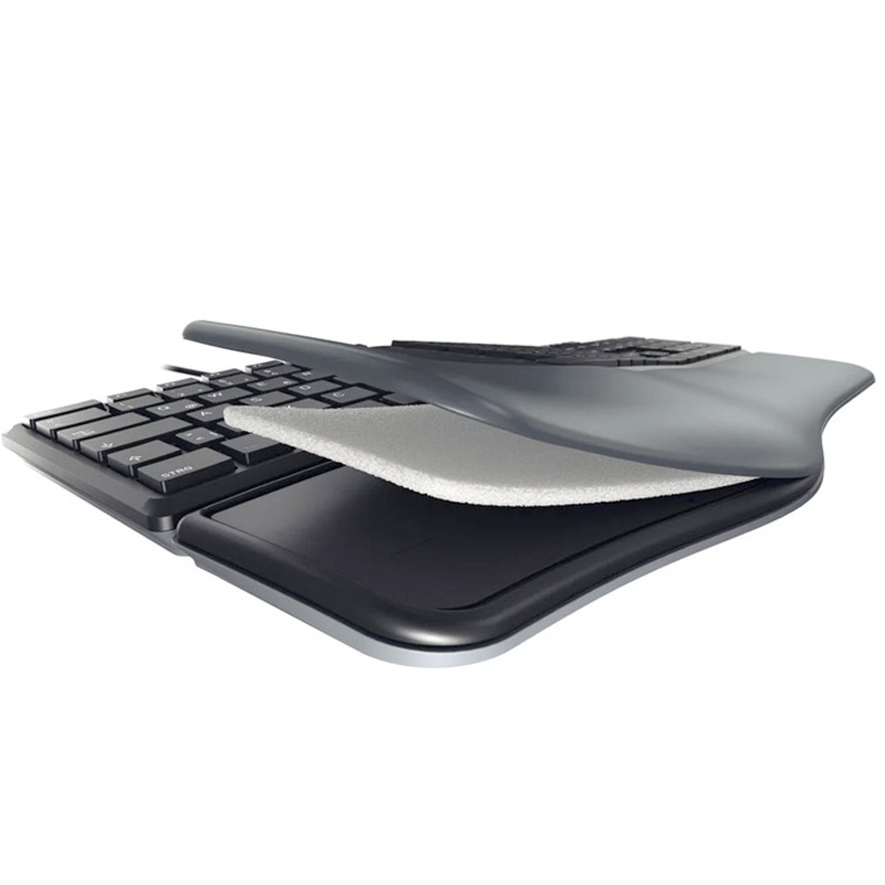 Teclado Cherry KC 4500 ERGO USB Negro Alemán