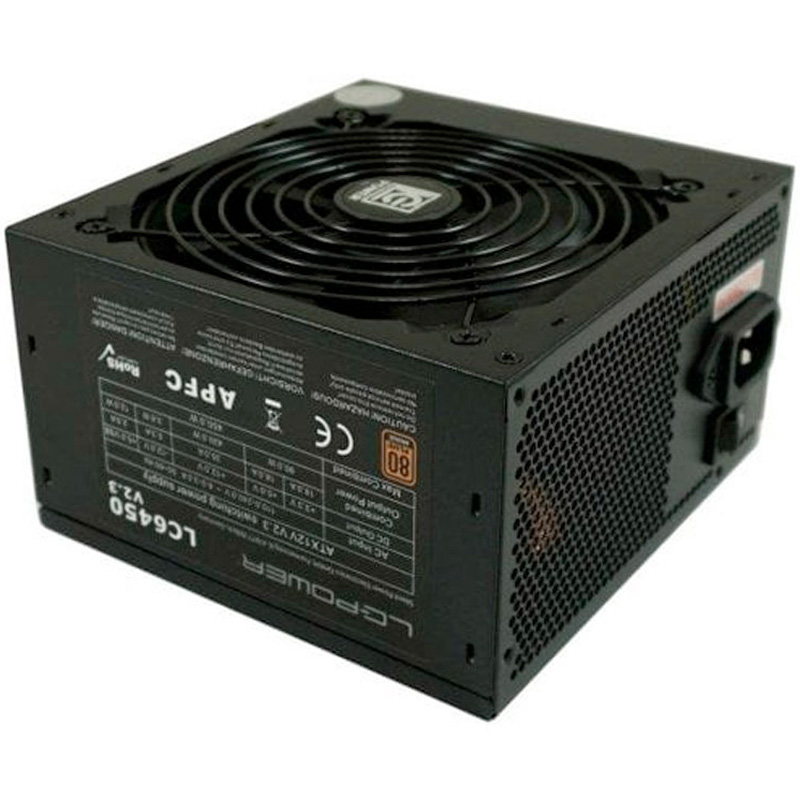 Fuente/PSU LC-Power Super Silent Series LC6550 V2.3 80 Plus Bronze 550W ATX V2.3