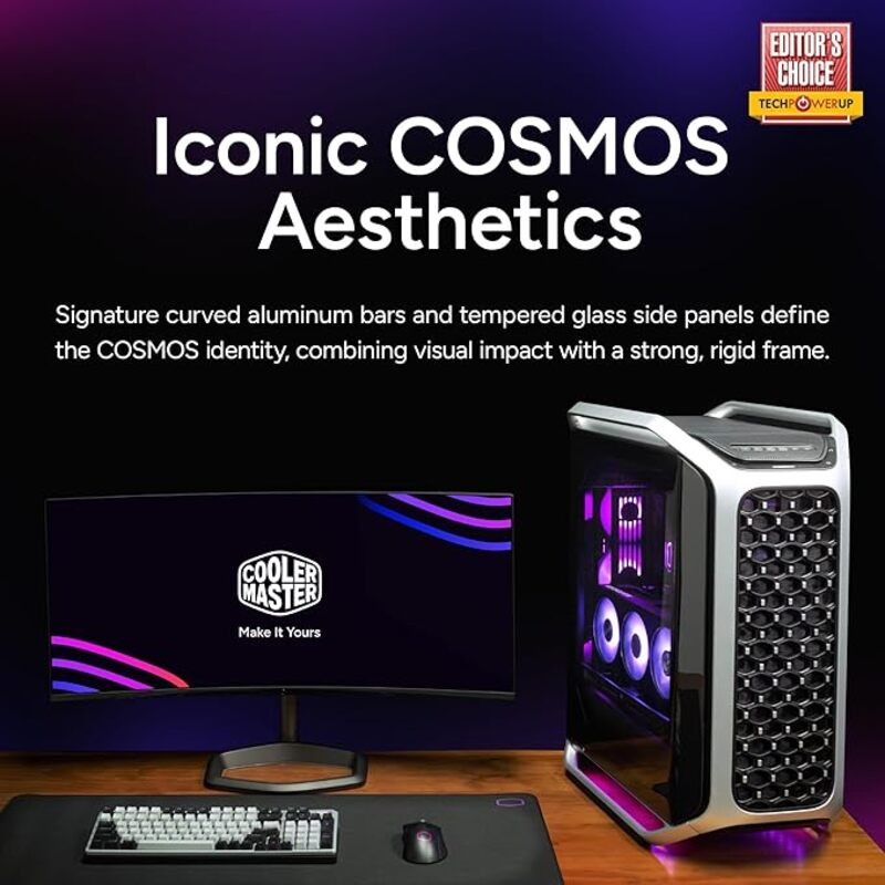 Caja/Torre Cooler Master Cosmos Alpha Full Tower ATX Negro
