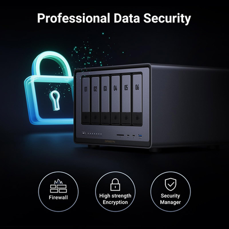 NAS Ugreen NASYNC DXP6800 Pro 6 Bahías Gris