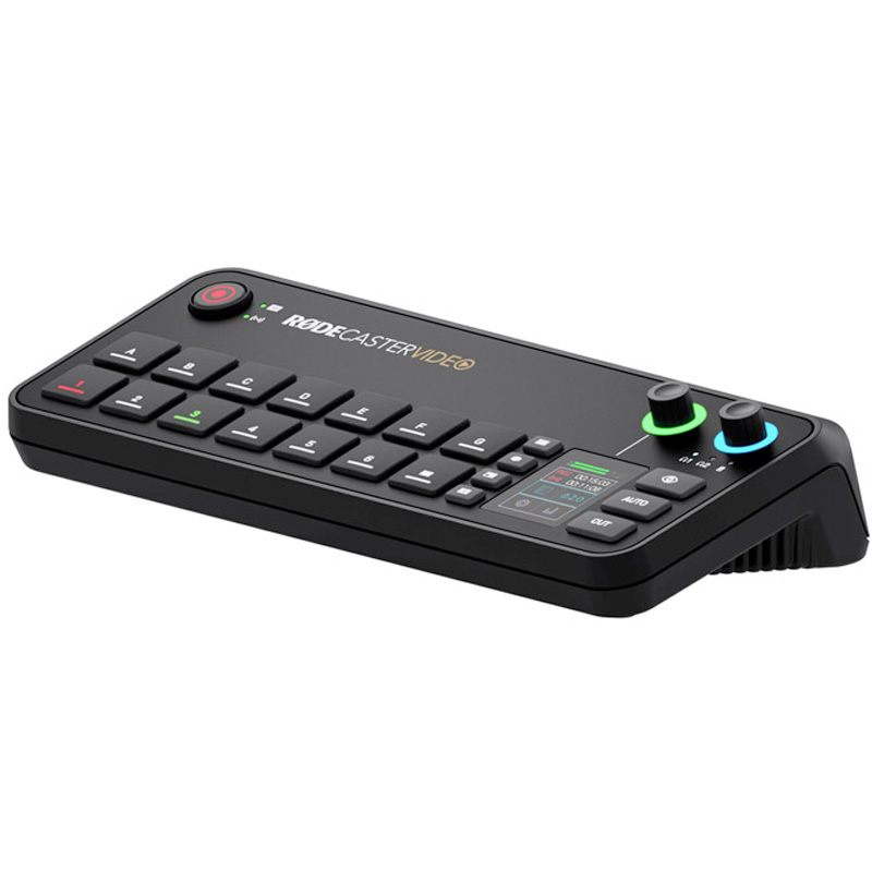 Consola Producción Vídeo/Audio Rode RodeCaster Video Bluetooth 5.3 Negra