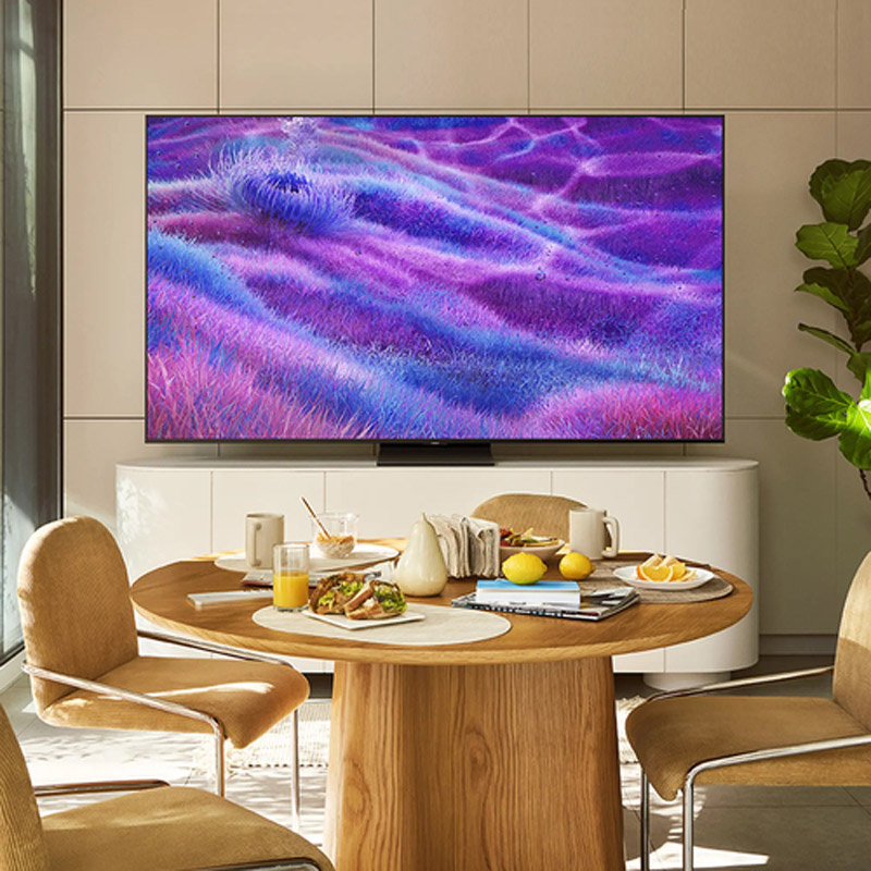 TV/Televisión Samsung 2025 Neo QLED QE55QN80FAU 55 pulgadas QLED 4K UHD Smart TV 144Hz Tizen HDR10+ Dolby Atmos