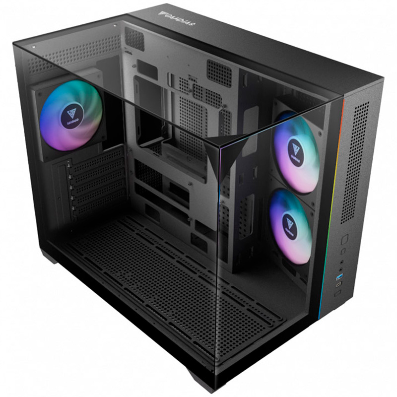 Caja/Torre Gamdias Atlas M3M ARGB Negro -