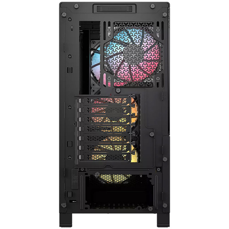 Caja/Torre Corsair Frame 4000D LCD RS ARGB Premium ATX Pantalla Táctil LCD 14.5 pulgadas Cristal Templado Negro