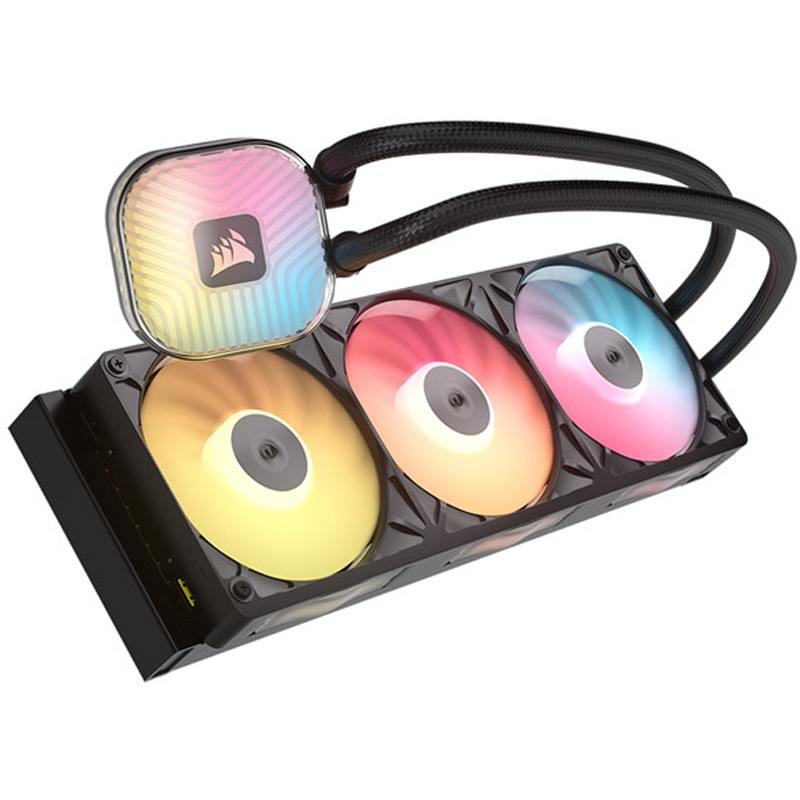 Kit Refrigeración Líquida Corsair iCUE LINK TITAN II 360 RX RGB Negro