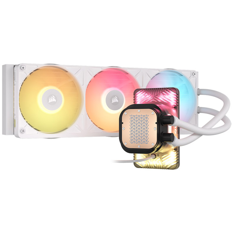 Kit Refrigeración Líquida Corsair iCUE LINK TITAN II 360 RX LCD RGB Blanco