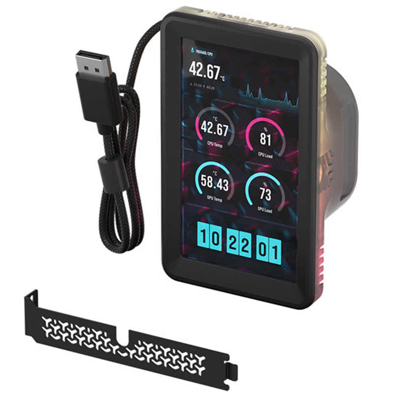 Pantalla LCD Corsair iCUE LINK 5 pulgadas LCD RGB Negro
