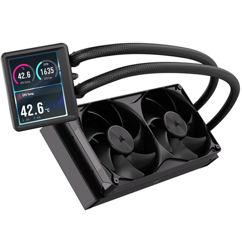 Kit Refrigeración Líquida Corsair NAUTILUS II 240 RS LCD Blanco