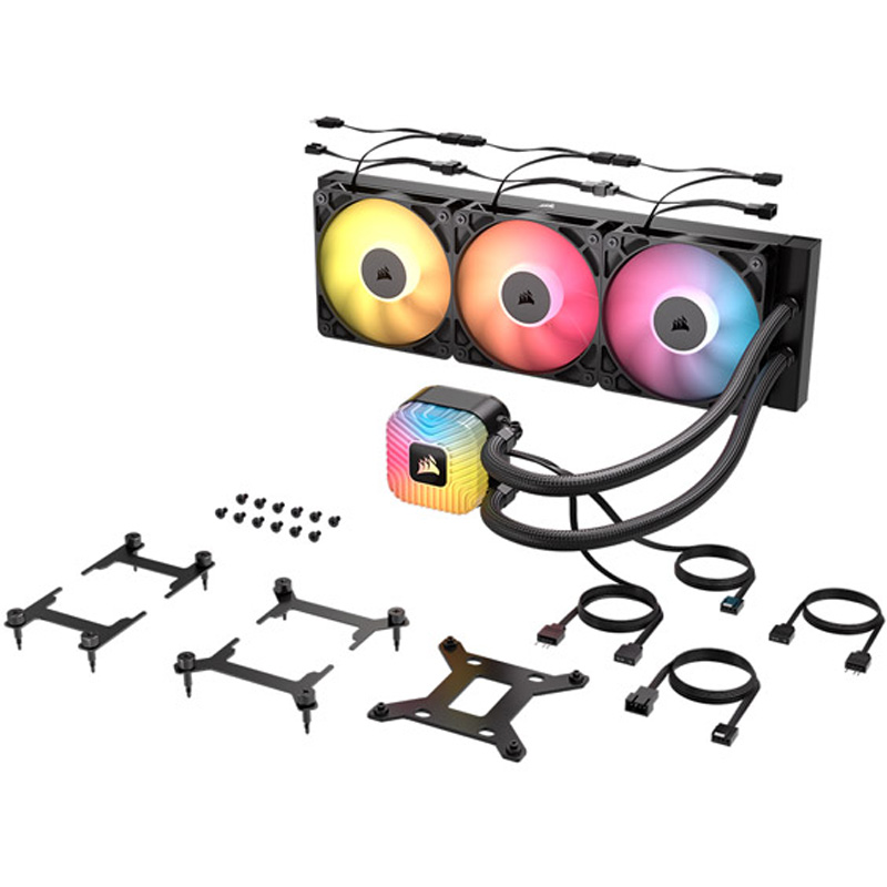 Kit Refrigeración Líquida Corsair NAUTILUS 360 RS ARGB Negro