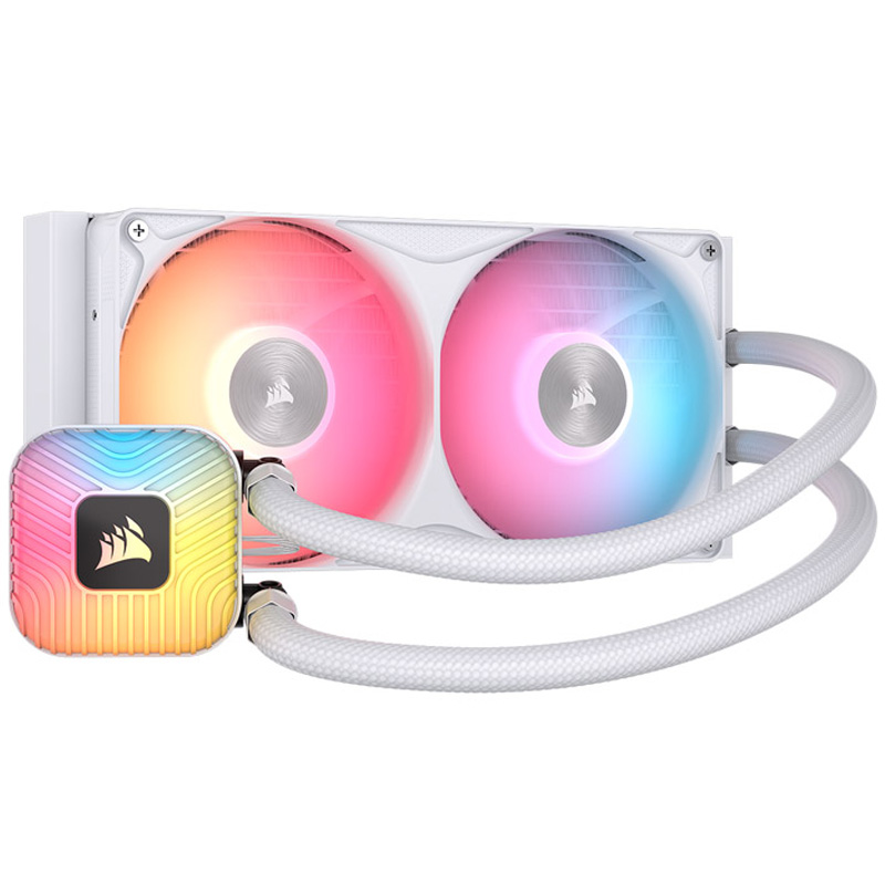 Kit Refrigeración Líquida Corsair NAUTILUS II 240 RS ARGB Blanco