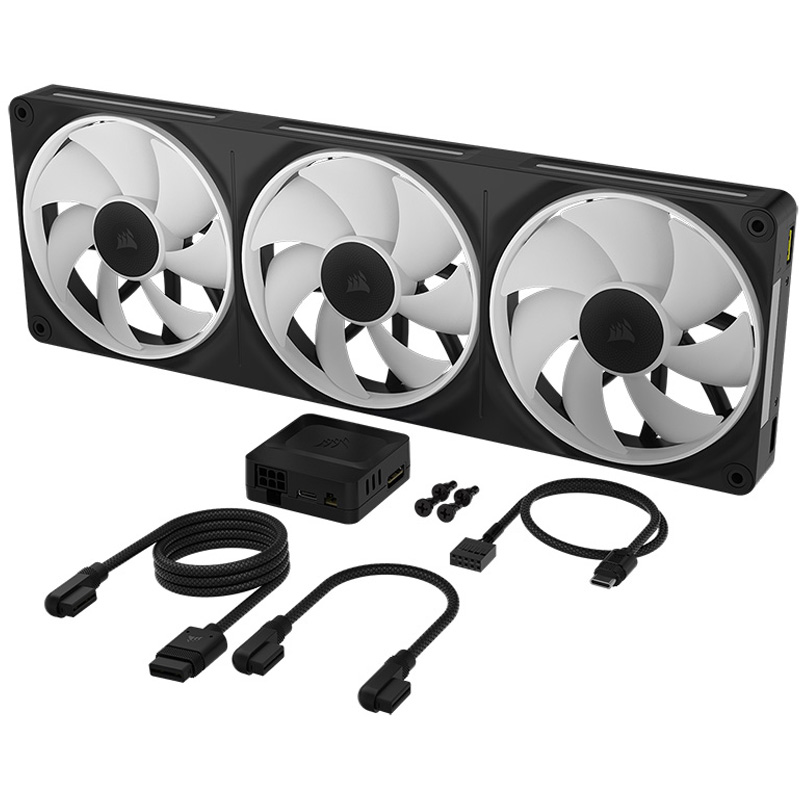 Ventilador Corsair iCUE LINK LX360 RGB Negro