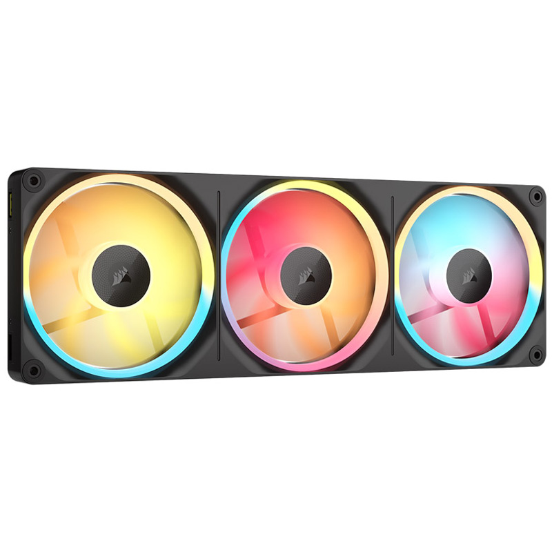 Ventilador Corsair iCUE LINK LX360-R RGB Negro