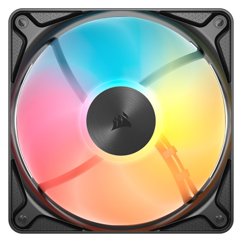 Ventilador Corsair RS120 II ARGB Negro