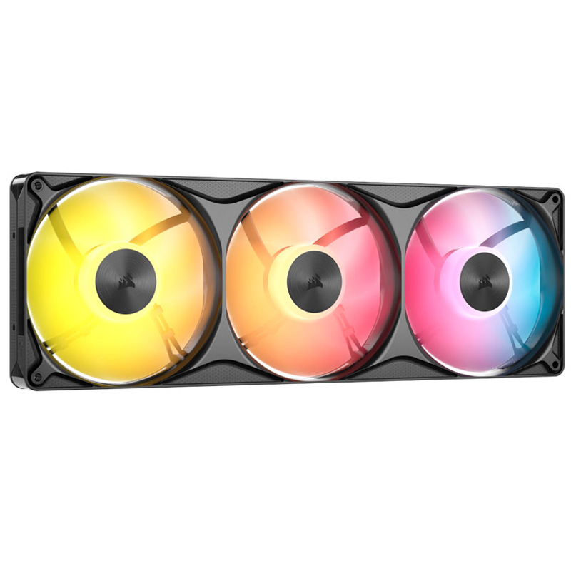 Ventilador Corsair RS360 II Unified Frame ARGB Negro