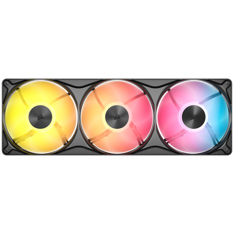 Ventilador Corsair RS360 II Unified Frame ARGB Negro