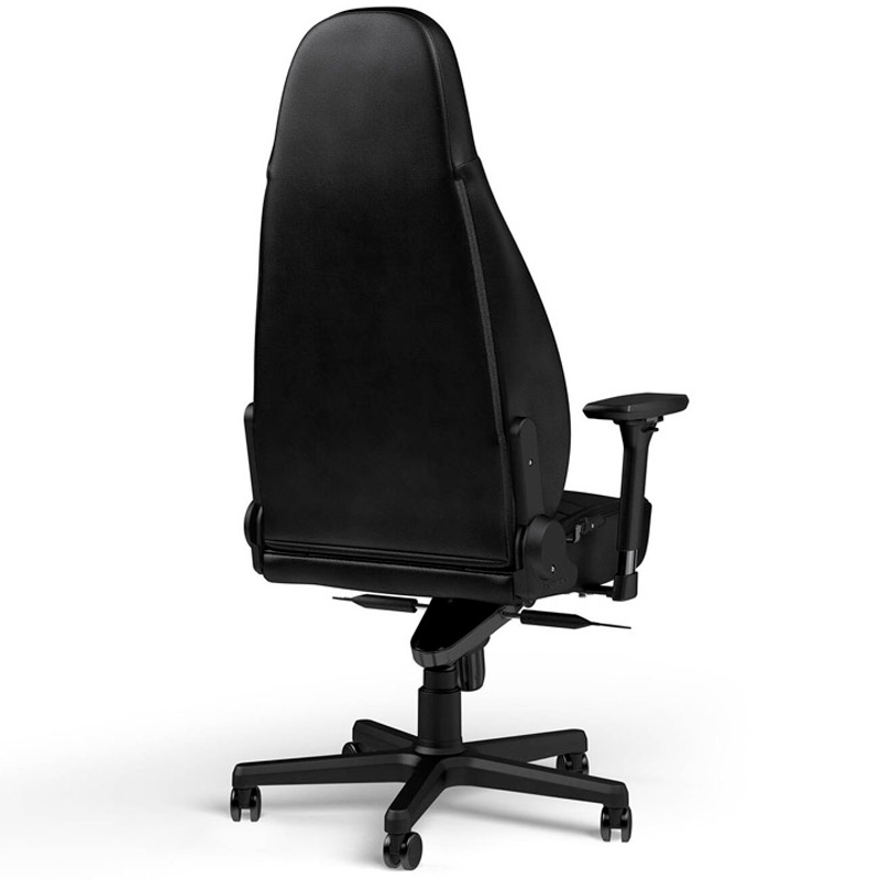 Silla Gaming noblechairs ICON Real Leather Cuero Real Negra