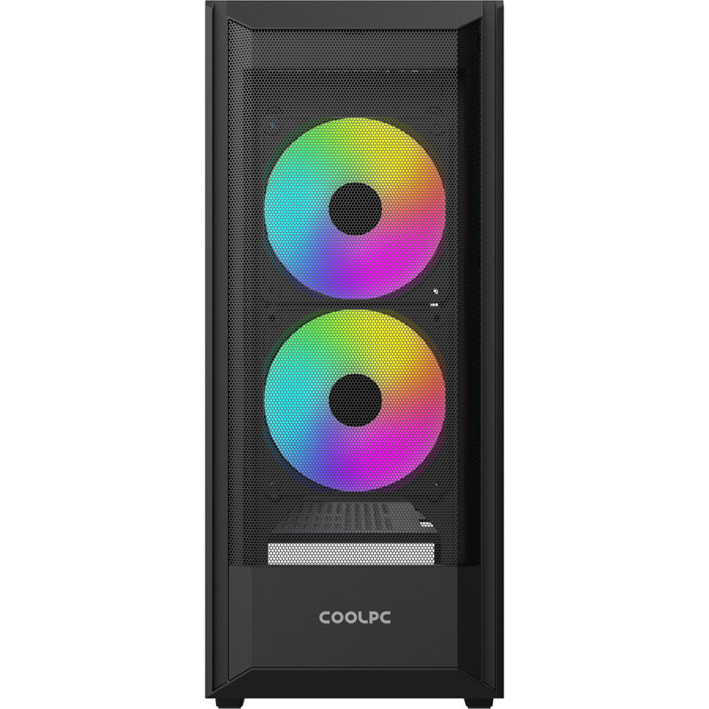 Caja/Torre COOLPC Black Nebula ARGB Negro -