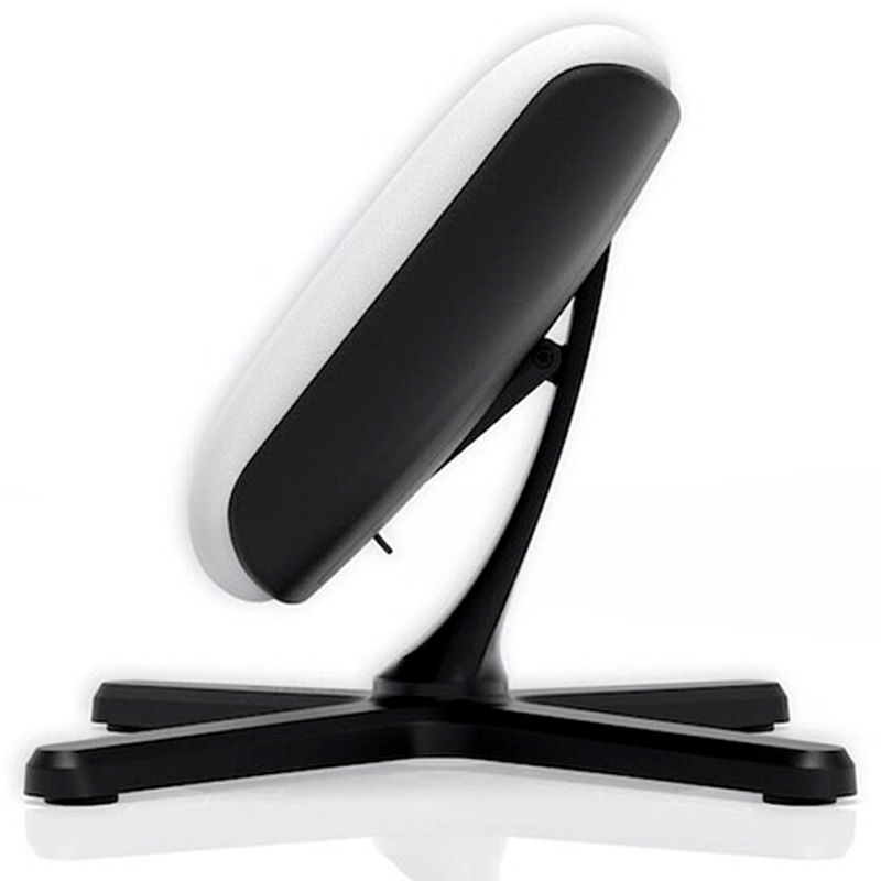Reposapiés noblechairs Footrest V2 White Edition Cuero Sintético De Alta Tecnología Blanco/Negro