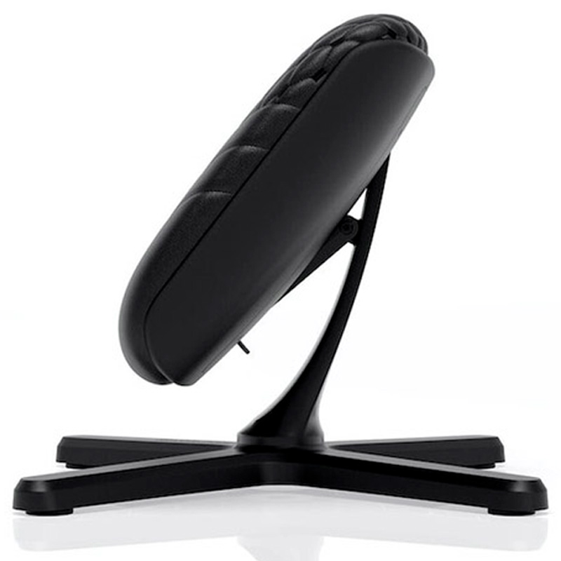 Reposapiés noblechairs Footrest V2 Real Leather Cuero Real Negro