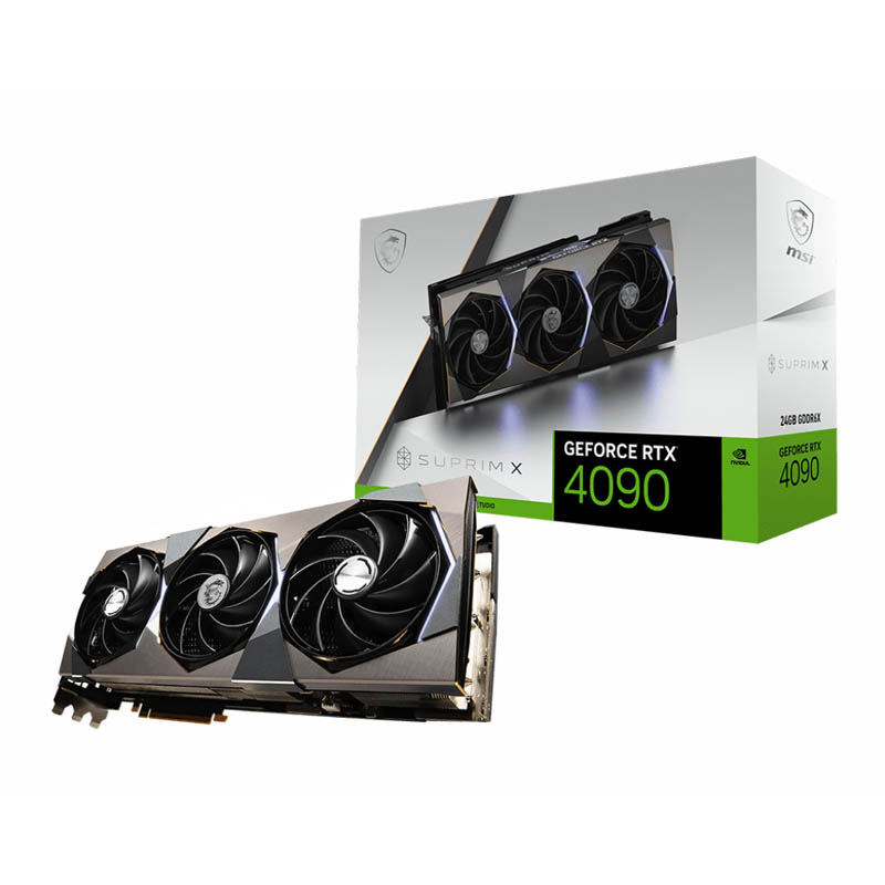 Tarjeta Gráfica MSI GeForce RTX 4090 SUPRIM X 24GB GDDR6X DLSS3 -