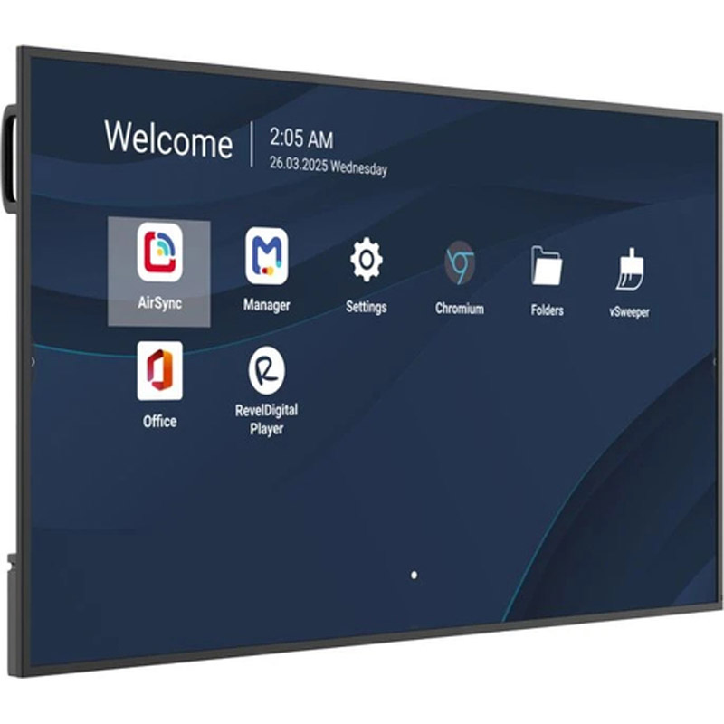 Pantalla Comercial ViewSonic CDE7514-2C 4K UHD 4GB 32GB USB-C Negro