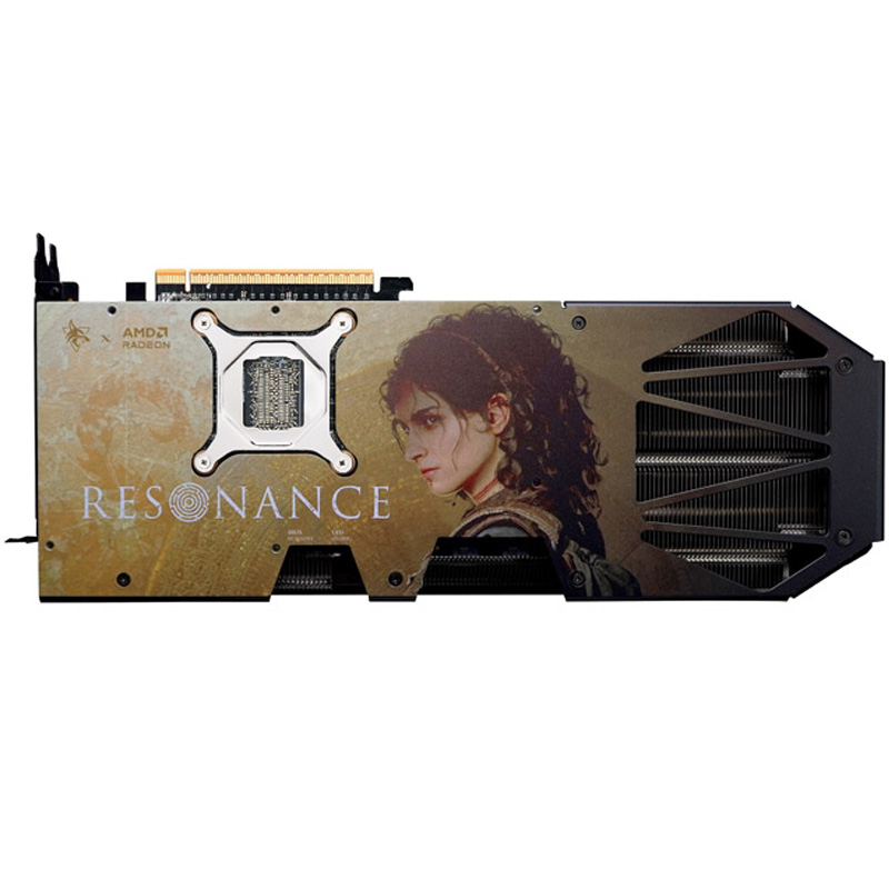 Tarjeta Gráfica PowerColor HELLHOUND AMD Radeon RX 9070 XT 16GB GDDR6 Resonance Edition