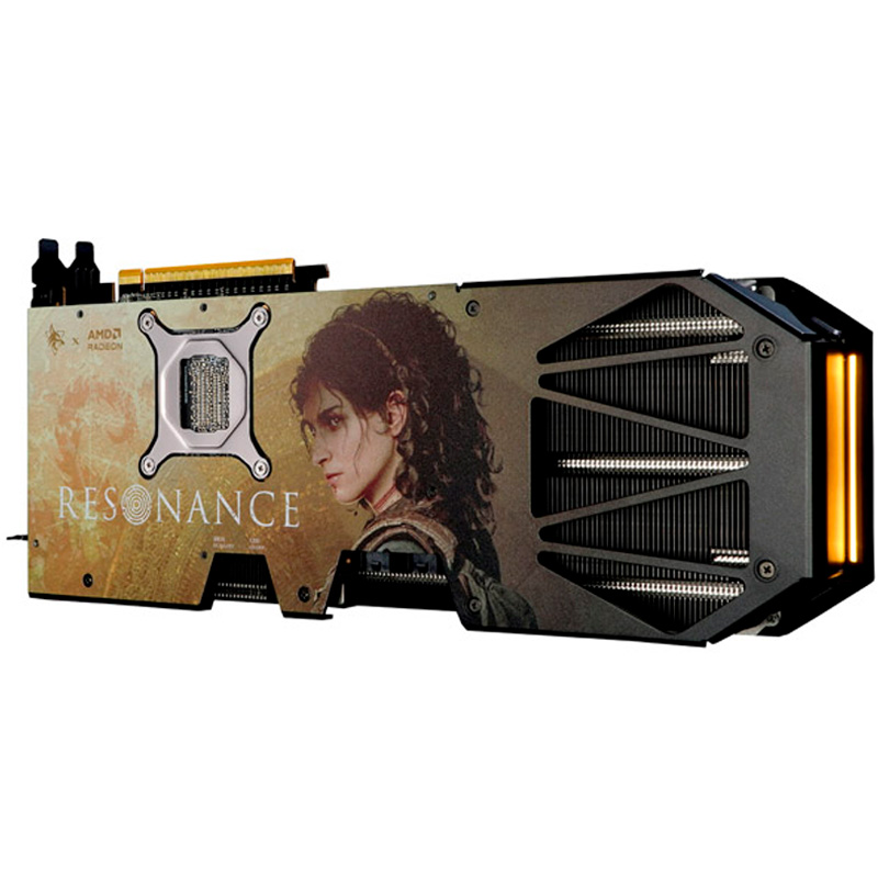 Tarjeta Gráfica PowerColor HELLHOUND AMD Radeon RX 9070 XT 16GB GDDR6 Resonance Edition