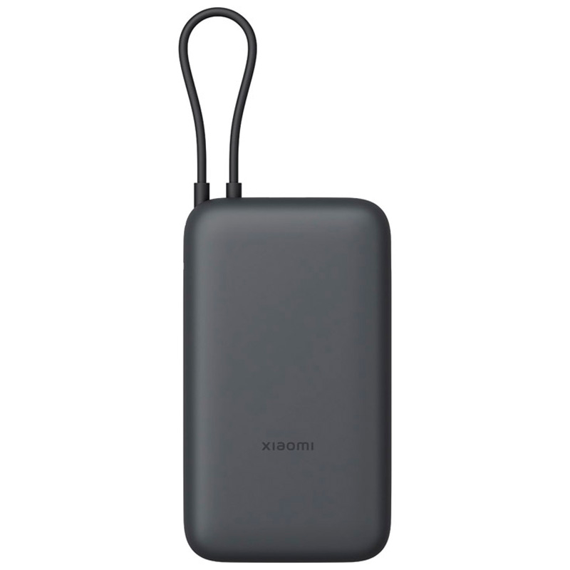 Powerbank Xiaomi 20000mAh 22.5W Carga Rápida 3 Puertos USB-C Integrado Gris Oscuro