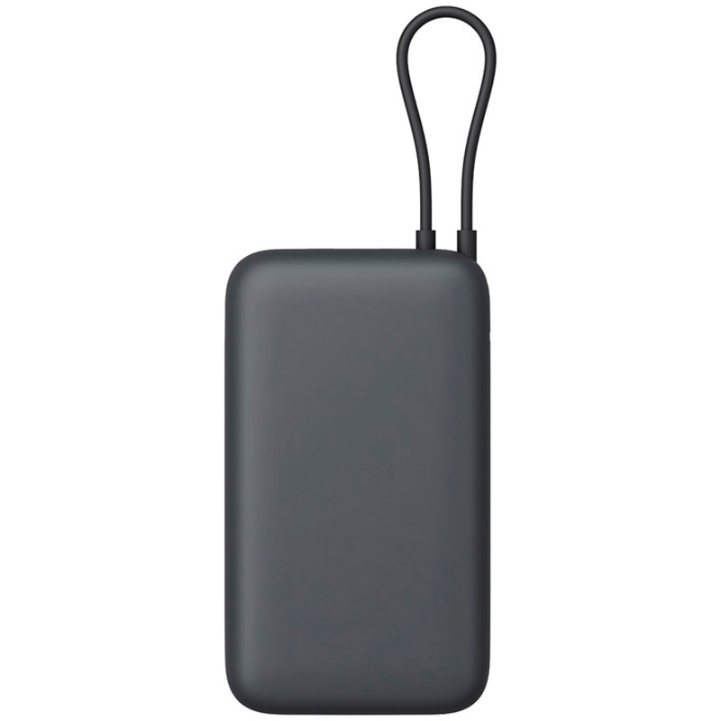 Powerbank Xiaomi 20000mAh 22.5W Carga Rápida 3 Puertos USB-C Integrado Gris Oscuro