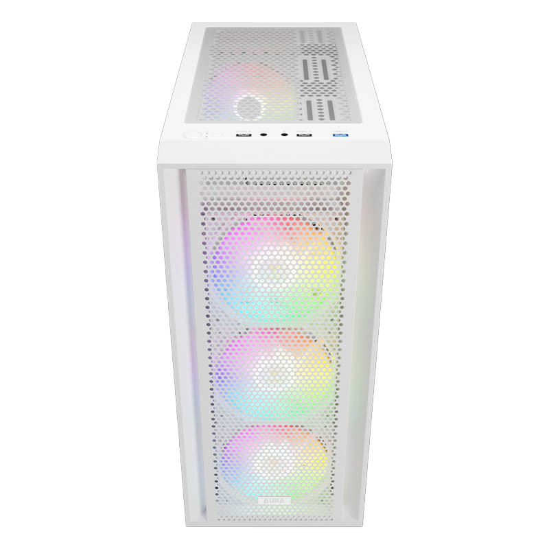 Caja/Torre Gamdias Aura GC2 Elite ARGB Blanco -