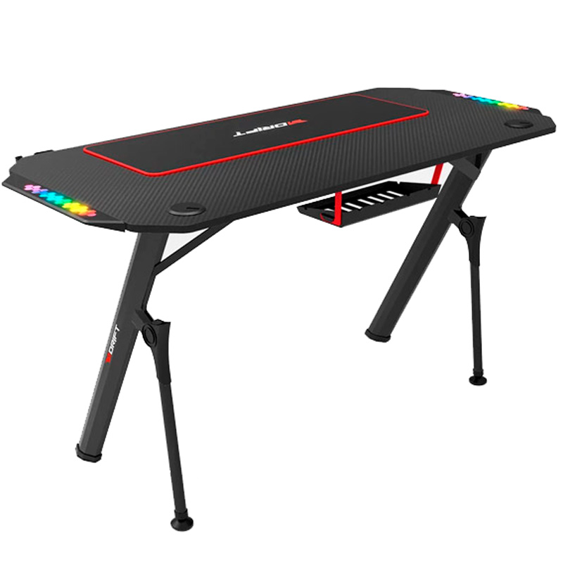 Mesa Gaming Drift DRDZ175 RGB Negra