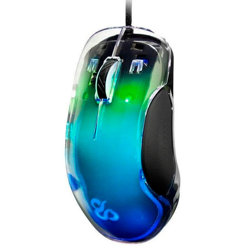 Ratón Newskill Lycan ARGB Transparente 16000 Dpi Sensor Pixart 3389