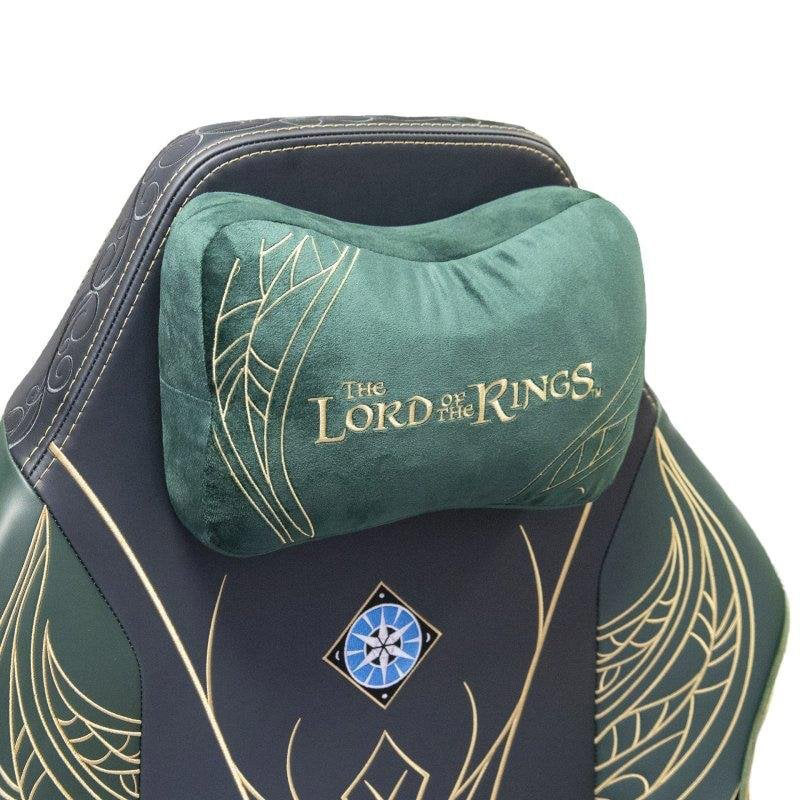 Silla Gaming Phoenix Monarch El Señor De Los Anillos Edición Rivendell XL Ergonómica Cuero Napa Y Terciopelo