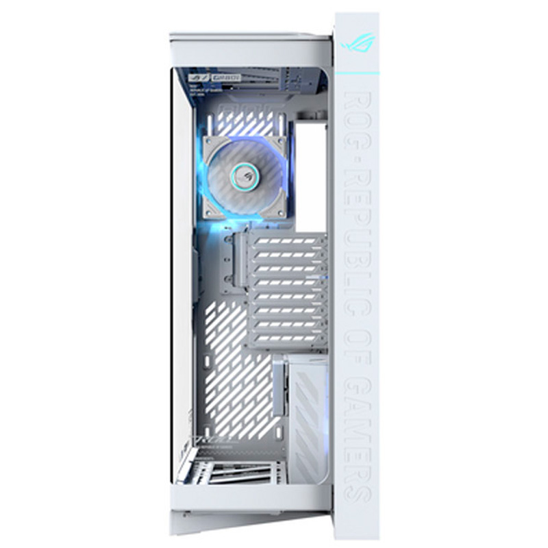 Caja/Torre Asus ROG Cronox GR801 Curve TG ARGB Con Pantalla LCD Blanca