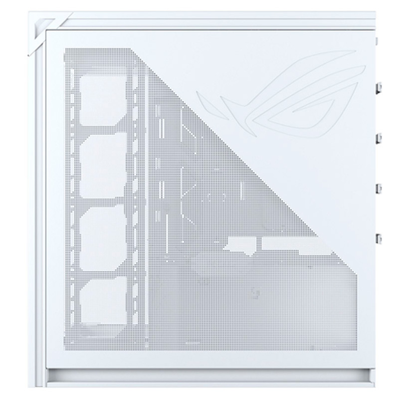 Caja/Torre Asus ROG Cronox GR801 Curve TG ARGB Con Pantalla LCD Blanca