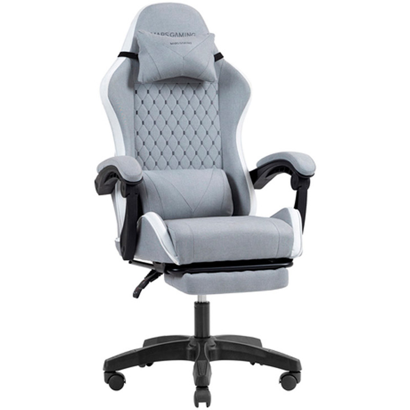 Silla Gaming Mars Gaming MGC-X Blanco/Plata