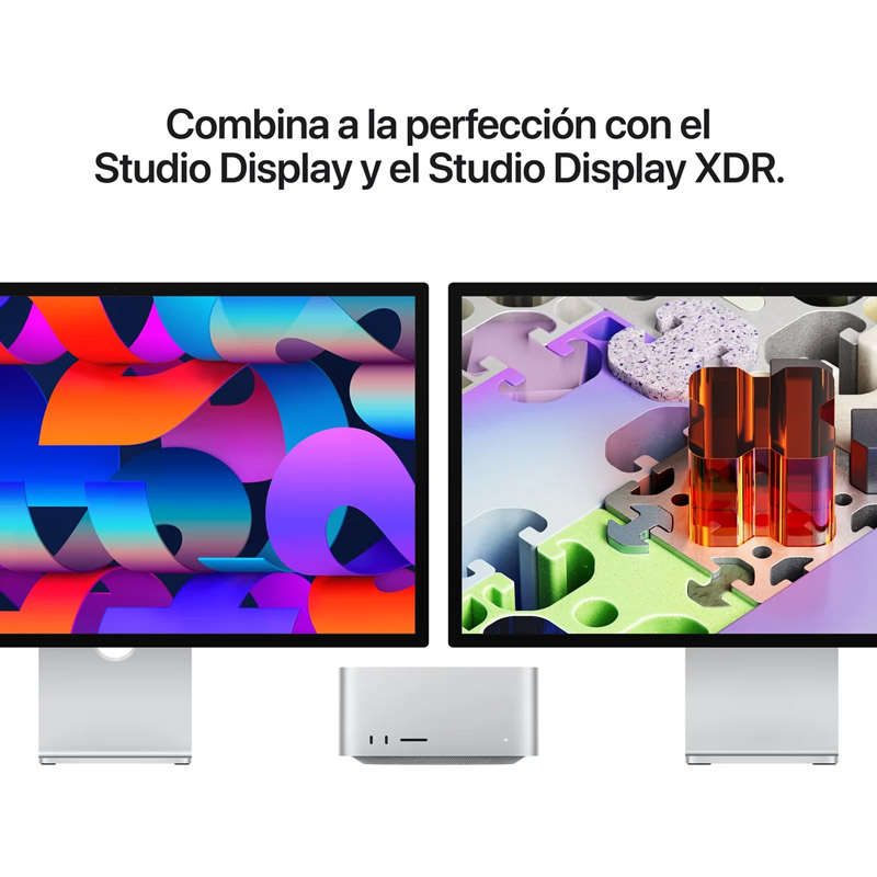 Mini PC Apple Mac Studio M5 Max CPU De 18 Núcleos GPU De 32 Núcleos 36GB 512GB macOS Plata